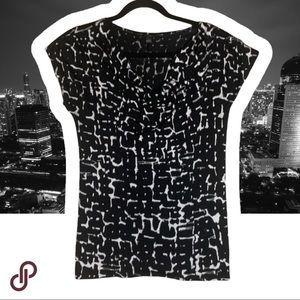 🖤🤍ANN TAYLOR Sleeveless Cowl Neck Top🤍🖤